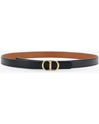 Dior - Dior Cd Icon Leather Belt - Lyst