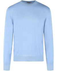 Gran Sasso - Virgin Wool Sweater Light - Lyst