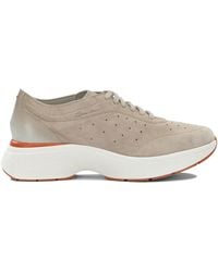 Santoni - "Easy Bounce" High Sneakers - Lyst