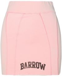 Barrow - Cotton Miniskirt - Lyst