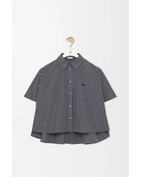 Loewe - Short Sleeves Trapeze Shirt - Lyst