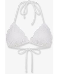 MC2 Saint Barth - Sagittarius Embroidered Bikini Top - Lyst
