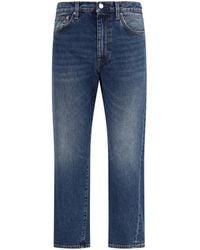 TOTEME - Washed Twisted Seam Jeans - Lyst