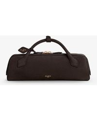 Alaïa - Teckel Clutch Suede Handbag - Lyst