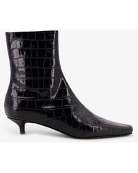TOTEME - Pointed-Toe Ankle Boots - Lyst