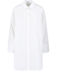 Loewe - Cotton Chemisier Dress - Lyst