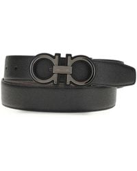 Ferragamo - Reversible And Adjustable Gancini Belt - Lyst