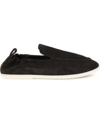 Bottega Veneta - Dawson Suede Loafers Espresso - Lyst
