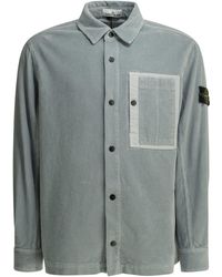 Stone Island - Corduroy 800 Overshirt Jacket Light - Lyst