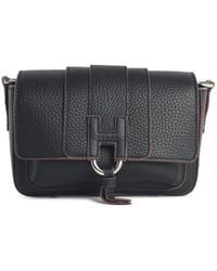 Hogan - Flap Trend Leather Shoulder Bag - Lyst