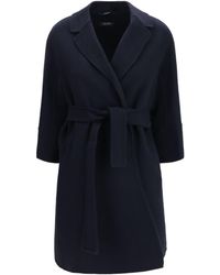 Max Mara - 'S Maxmara Arona Virgin Wool Coat - Lyst