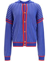 Gcds - Cardigan Pinstripe - Lyst