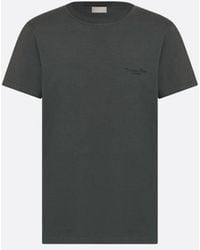 Dior - Cotton T-Shirt With Logo - Lyst