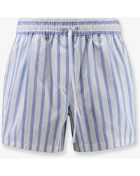 Dolce & Gabbana - Dolce & Gabbana Cotton And Silk Shorts - Lyst