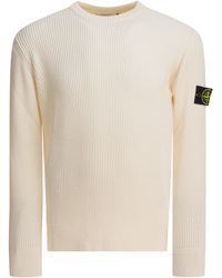 Stone Island - Rws Wool Crew-Neck Sweater - Lyst