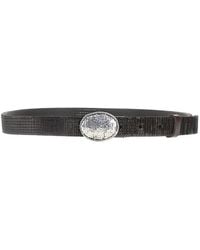 Brunello Cucinelli - Texture Leather Belt - Lyst
