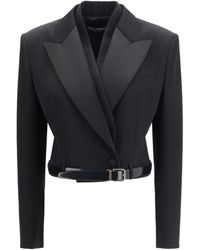 Dolce & Gabbana - Dolce & Gabbana Sicilia Double-Breasted Wool Gabardine Jacket - Lyst