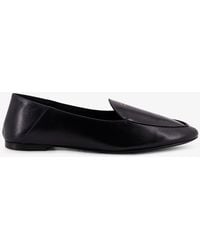 Celine - Aura Slip-On Leather Loafers - Lyst