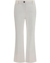 Brunello Cucinelli - Slim Flared Pants - Lyst