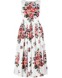 Dolce & Gabbana - Midi Dresses - Lyst