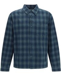 Represent - Checked Flannel Shirt Dark - Lyst