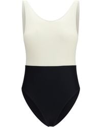 Ami Paris - Nylon One-Piece Swimsuit - Lyst