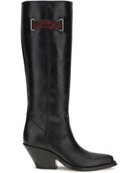 Chloé - Chloé Azelan Over-The-Knee Leather Boots - Lyst