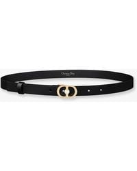Dior - 30 Montaigne Jolie Leather Belt - Lyst