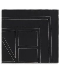 TOTEME - Silk Scarf With Embroidery - Lyst