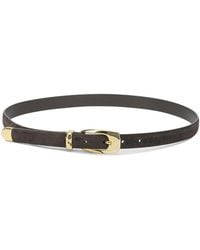 Anderson's - Suede Leather Belt - Lyst