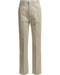 AURALEE - Hard Twist 5P Straight Leg Jeans - Lyst