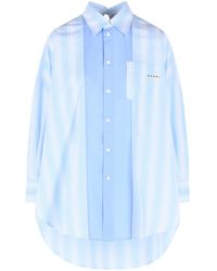 Marni - Cotton Poplin Shirt - Lyst