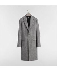 Dior - Virgin Wool Long Coat - Lyst