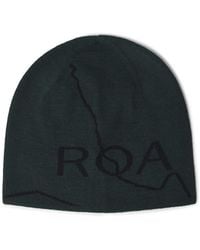 ROA - Wool Beanie Dark - Lyst