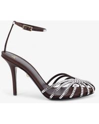 ALEVI - Penelope Crystal Sandals - Lyst