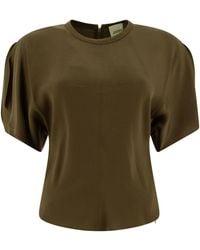 Isabel Marant - Puff Sleeve Top - Lyst