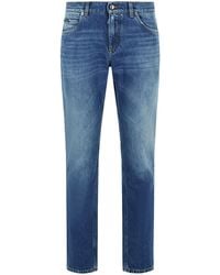 Dolce & Gabbana - Cotton Jeans - Lyst