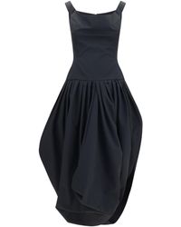 Magda Butrym - Off-The-Shoulder Midi Dress - Lyst