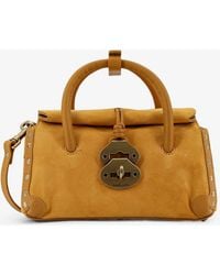 Zanellato - Crossbody Bag Suede - Lyst