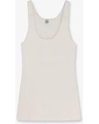 TOTEME - Viscose Blend Tank Top - Lyst