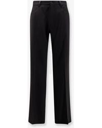 Balenciaga - Straight Fit Cotton Trousers - Lyst
