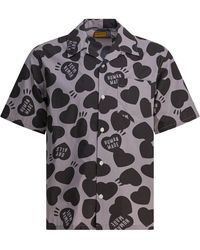 Human Made - Heart Vacation Shirts Grey - Lyst