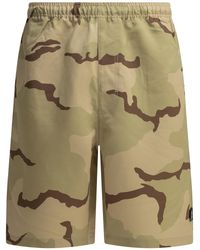 Stussy - Sand Camo Shorts - Lyst