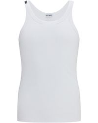 Dolce & Gabbana - Dolce & Gabbana Marcello Ribbed Cotton Tank Top - Lyst