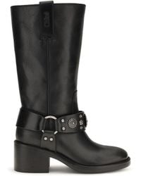 Chloé - Chloé Dakota Buckle Knee-High Boots - Lyst