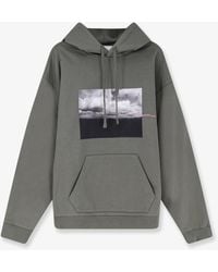 Oamc Peacemaker - Loose Fit Hoodie Star Print Sweatshirt - Lyst