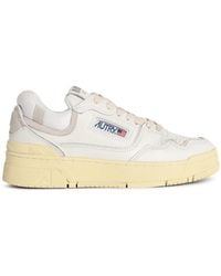 Autry - 'Clc Low' Lear Blend Sneakers - Lyst