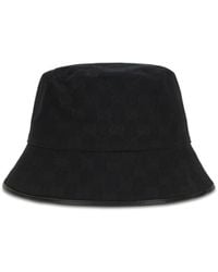 Gucci - Gg Cotton Canvas Bucket Hat - Lyst