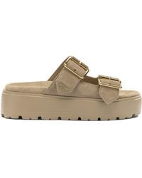 Prada - Calf Leather Sandals - Lyst