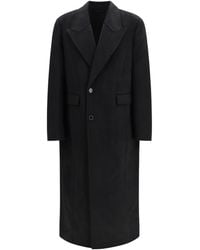 Séfr - Long Wool And Cashmere Coat - Lyst